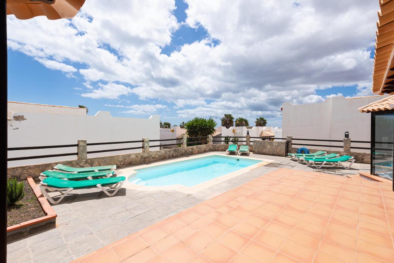 Homeforguest Villa Lobos Con Piscina Privada Caleta De Fuste Zewnętrze zdjęcie