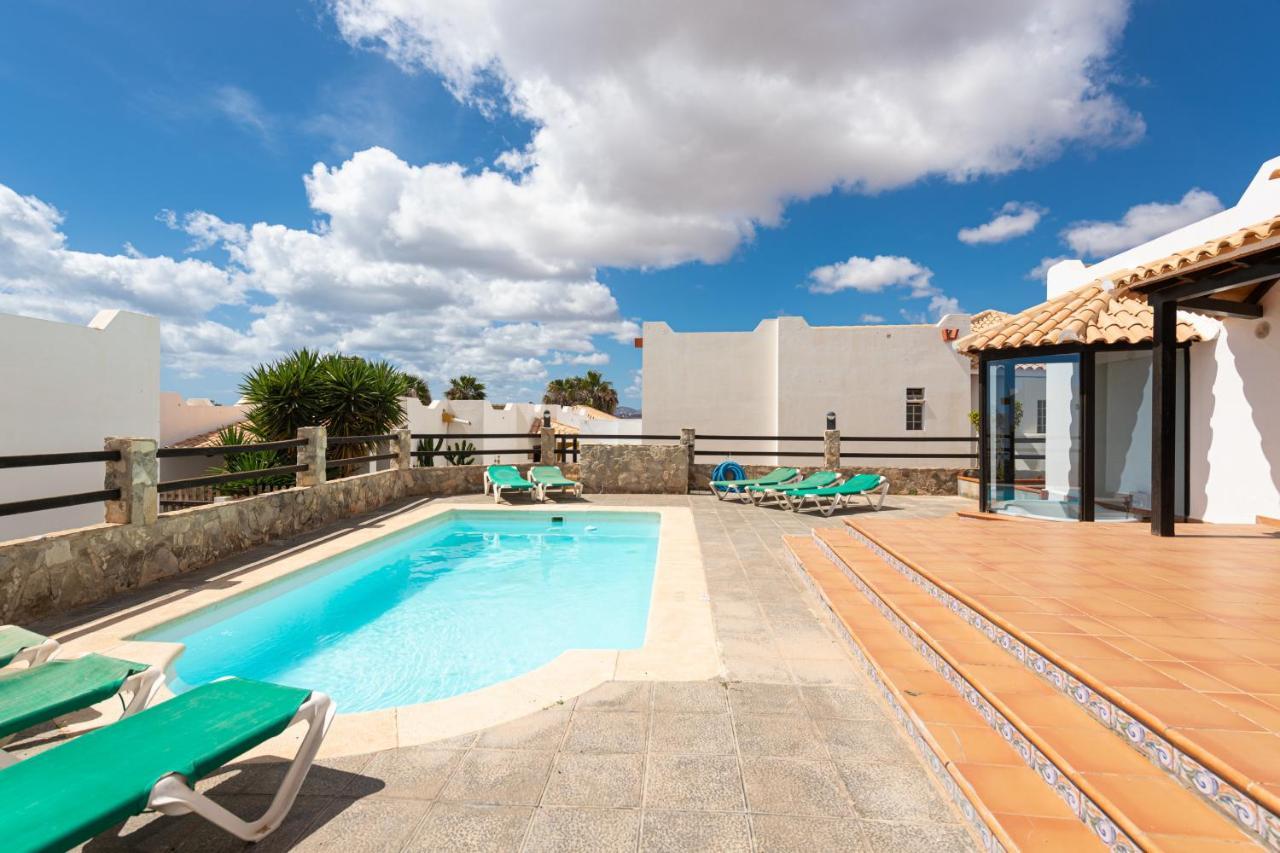 Homeforguest Villa Lobos Con Piscina Privada Caleta De Fuste Zewnętrze zdjęcie