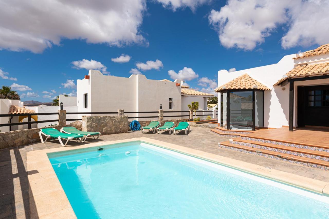 Homeforguest Villa Lobos Con Piscina Privada Caleta De Fuste Zewnętrze zdjęcie